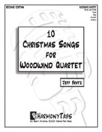 10 Christmas Songs for Woodwind Quartet
