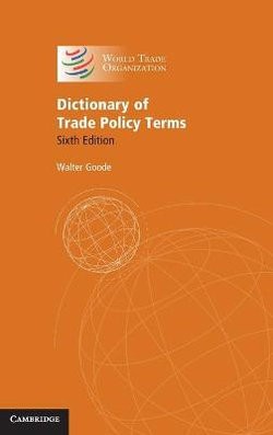 Dictionary of Trade Policy Terms 2020