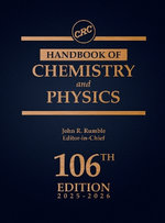 CRC Handbook of Chemistry and Physics CRC Handbook of Chemistry and Physics