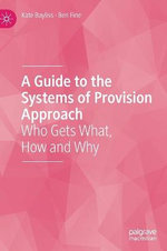 A Guide to the Systems of Provision Approach