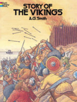 Story of the Vikings Coloring Book
