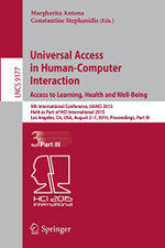 Universal Access in Human-Computer Interaction - Access to Learning, Health and Well-Being