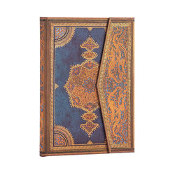 Safavid Indigo (Safavid Binding Art) Midi Unlined Hardcover Journal