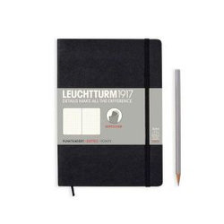 Leuchtturm1917 Notebook A5 Softcover Dotted - Black