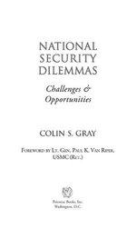 National Security Dilemmas