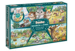 Disney Bunnies: Search-and-Find Activity Book and Puzzle Set (200 Pieces)