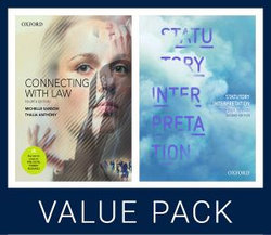 Connecting with Law 4e and Statutory Interpretation 2e Value Pack