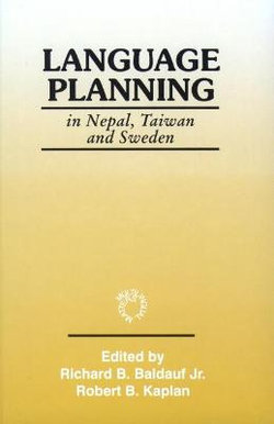 Language Planning in Nepal, Taiwan and Sweden