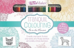 Art Maker Tranquil Colouring 30-Pencil Set (UK)