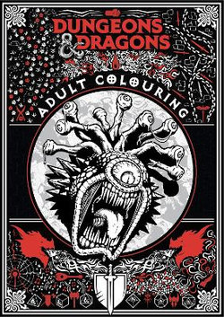 Dungeons and Dragons: Adult Colouring Book (Hasbro)