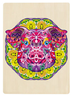 Pig - Wooden Puzzle