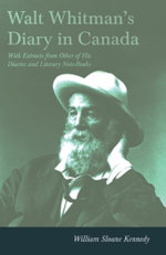 Walt Whitman's Diary In Canada