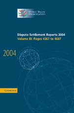 Dispute Settlement Reports 2004