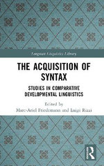 The Acquisition of Syntax