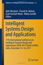 Intelligent Systems Design and Applications
