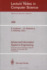 Advanced Information Systems Engineering
