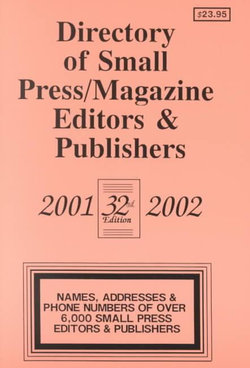 Directory of Small Magazine/Press Editors and Publishers