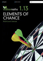 Walker Maths Senior 1.13 Elements of Chance Workbook