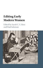 Editing Early Modern Women