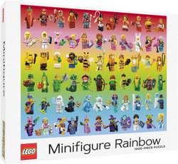 LEGO: Minifigure Rainbow - Puzzle