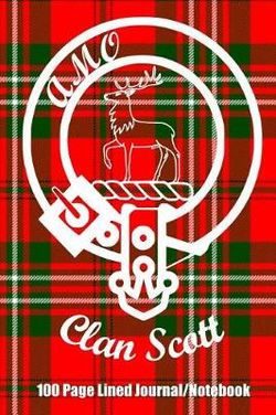 Clan Scott 100 Page Lined Journal/Notebook