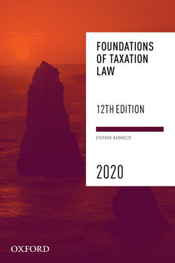 Foundations of Taxation Law 2020