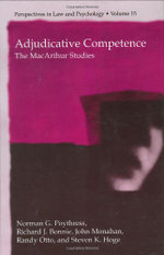 Adjudicative Competence