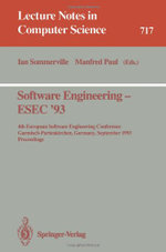 Software Engineering - ESEC '93