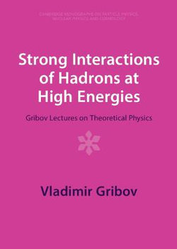 Strong Interactions of Hadrons at High Energies