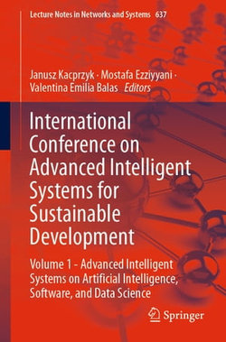 International Conference on Advanced Intelligent Systems for Sustainable Development International Conference on Advanced Intelligent Systems for Sustainable Development