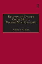 Records of English Court Music