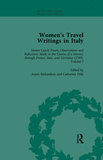 Women's Travel Writings in Italy, Part I Vol 3