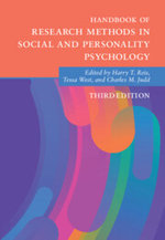 Handbook of Research Methods in Social and Personality Psychology
