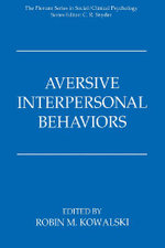 Aversive Interpersonal Behaviors