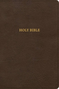 CSB Grace Bible, Brown LeatherTouch (Dyslexia Friendly)