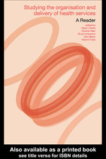 Studying the Organisation and Delivery of Health Services
