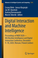 Digital Interaction and Machine Intelligence Digital Interaction and Machine Intelligence