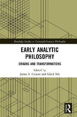 Early Analytic Philosophy
