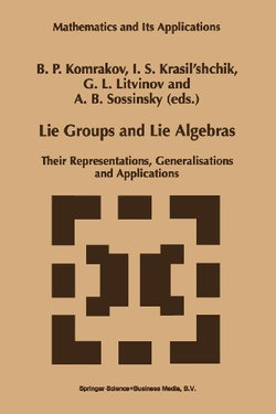 Lie Groups and Lie Algebras