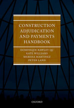 Construction Adjudication and Payments Handbook