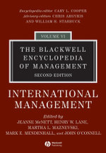 The Blackwell Encyclopedia of Management, International Management