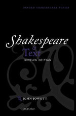 Shakespeare and Text