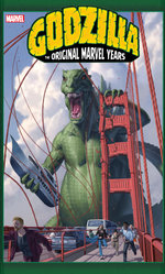 Godzilla: the Original Marvel Years Omnibus Junggeun Yoon Cover