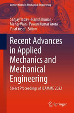 Recent Advances in Applied Mechanics and Mechanical Engineering Recent Advances in Applied Mechanics and Mechanical Engineering