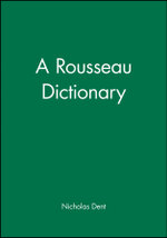 A Rousseau Dictionary