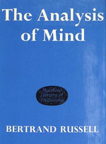 The Analysis of Mind