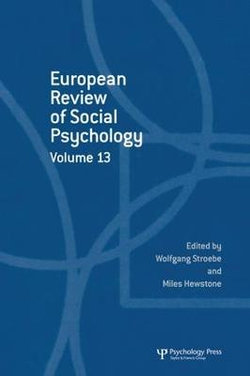 European Review of Social Psychology: Volume 13