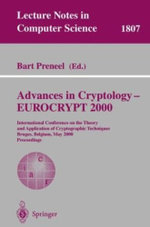 Advances in Cryptology - EUROCRYPT 2000