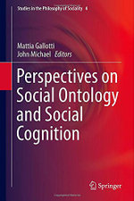 Perspectives on Social Ontology and Social Cognition