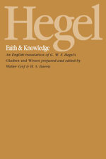 Hegel: Faith and Knowledge